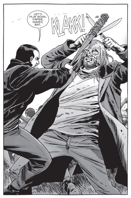 Неган ходячие мертвецы комикс