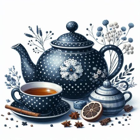 Чайник детский рисунок