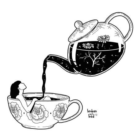 Рисунки чая