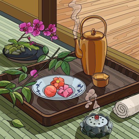 Еда иллюстрация