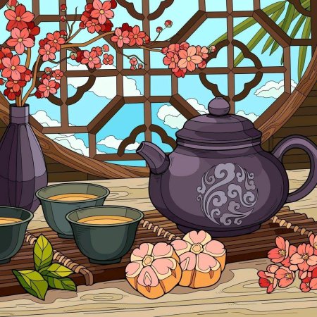 Витраж натюрморт