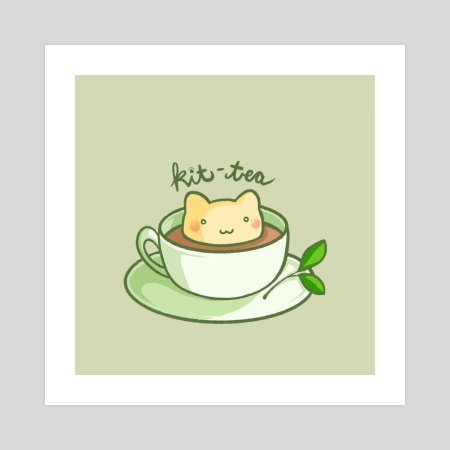 Чай милый арт
