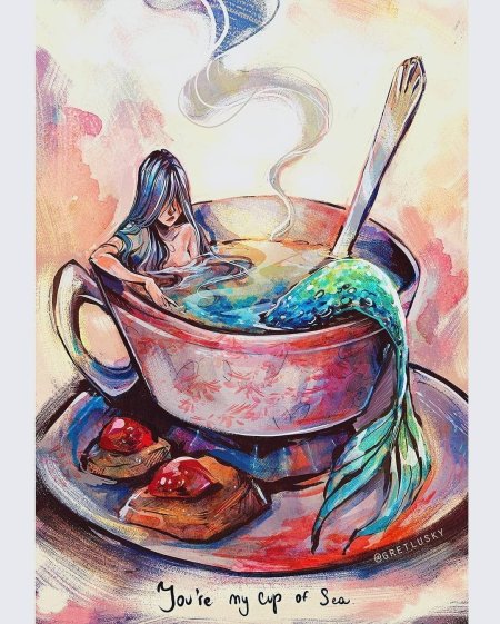 Gretlusky art русалка