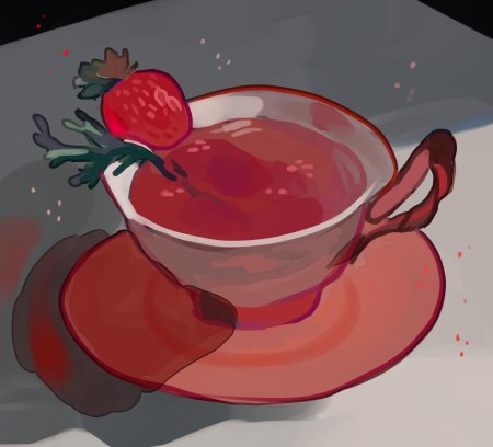 Клубничный чай