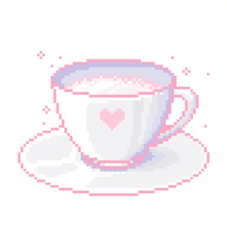 Пиксельный кофе