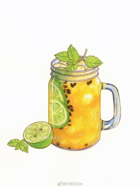 Лимонад рисунок