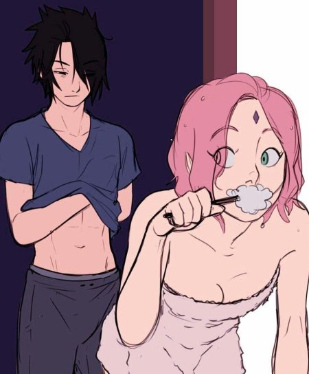 Ceejles сакура и саске +