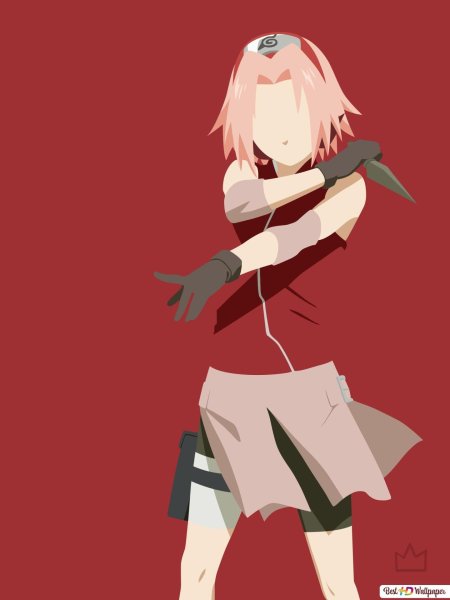 Сакура харуно минималист