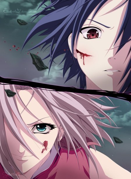 Смерть сакуры харуно от рук саске