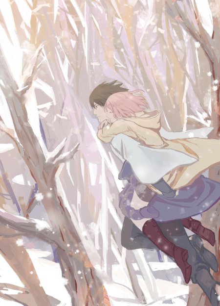 Саске и сакура любовь смерть наруто