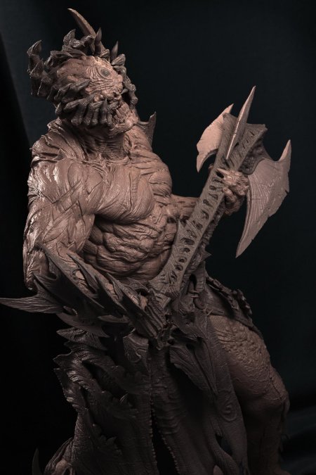 Демонические скульптуры