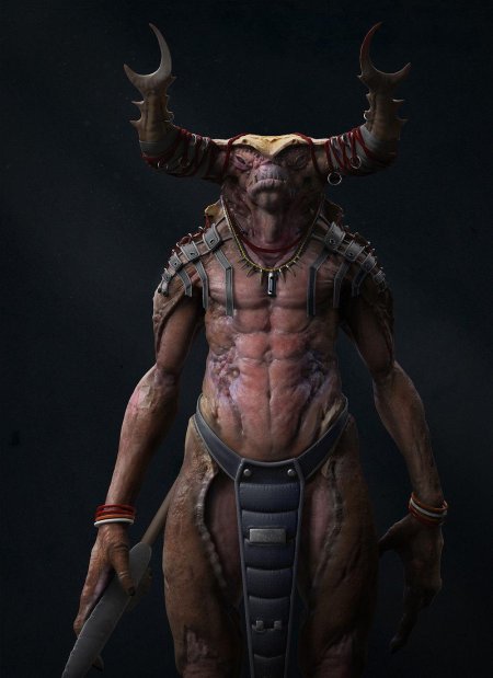 Минотавр получеловек полубык