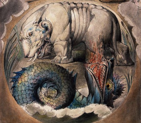 Уильям блейк бегемот и левиафан