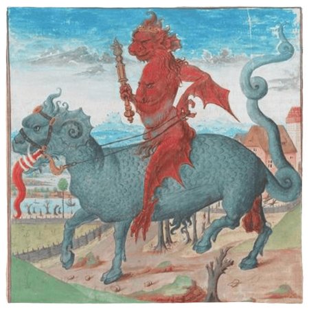 Черт средневековье