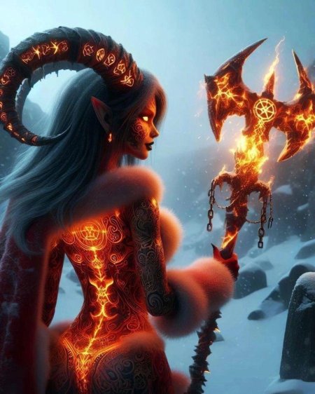 Девушка из фэнтези