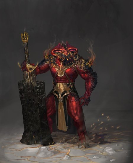 Фэнтези монстр