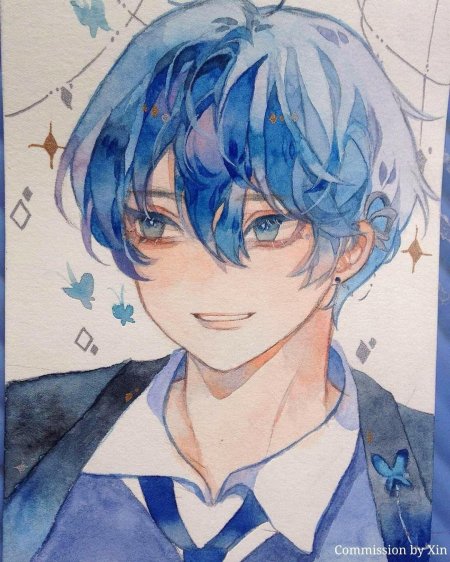 Аниме арты милые