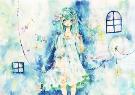 Аниме рисунки цветные