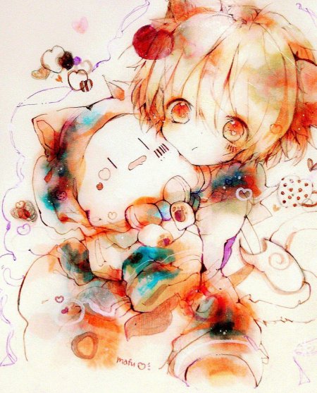 Аниме милые рисунки