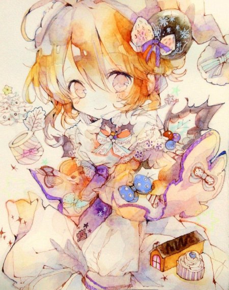 Аниме рисунки милые