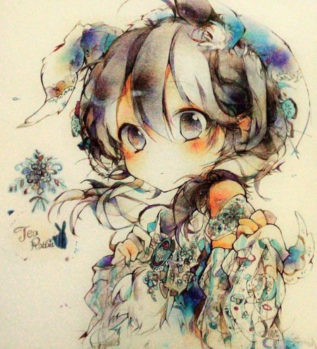 Аниме милые рисунки