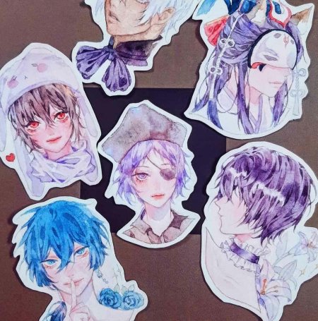 Аниме стикер