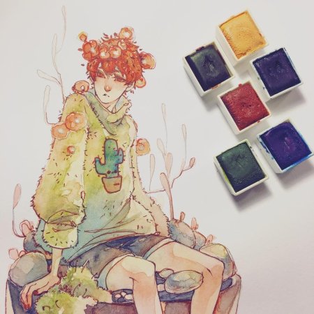 Арт акварель