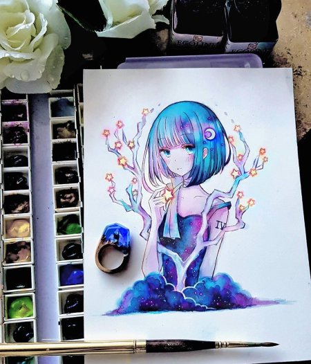 Рисунки для скетчбука аниме