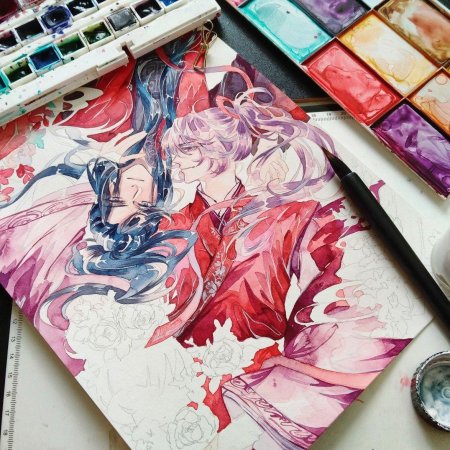 Иллюстрации акварелью