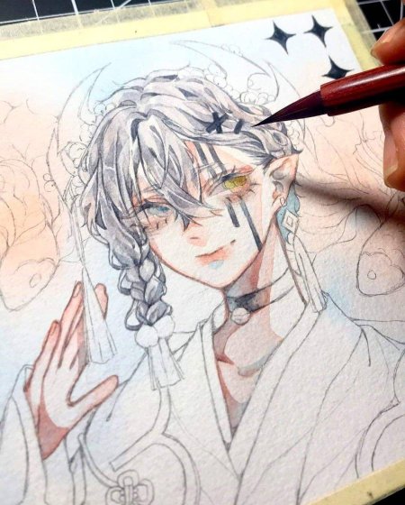 Рисунки аниме