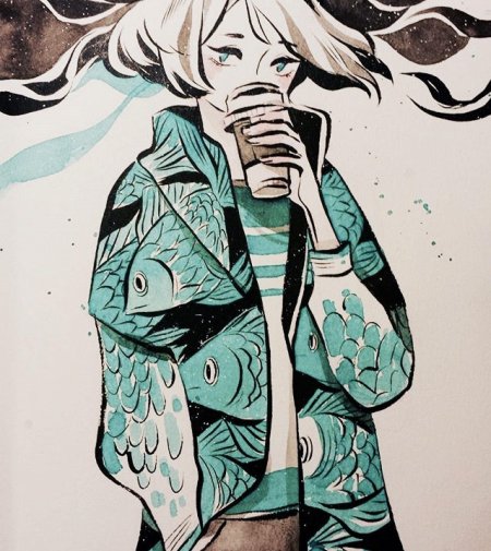 Акварельная иллюстрация