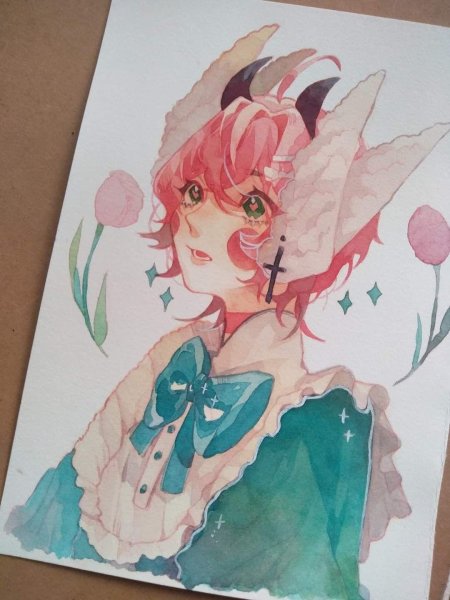 Акварельная картина