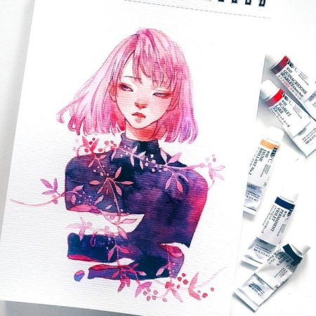 Акварельная иллюстрация