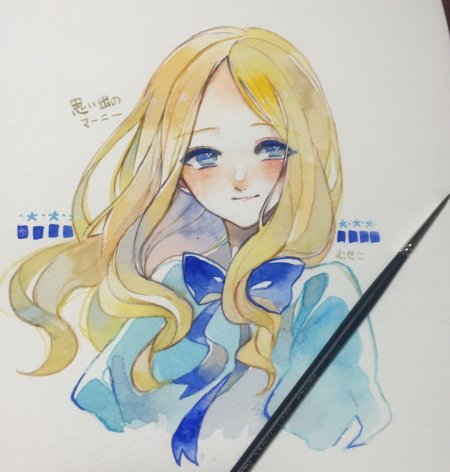 Рисунки девушек из аниме