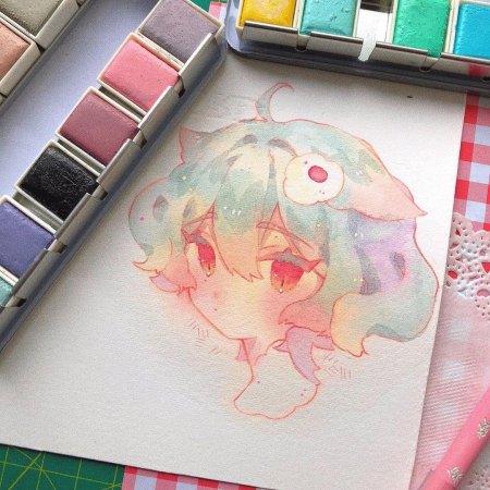 Аниме милые рисунки