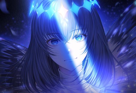 Ангел аниме девушка