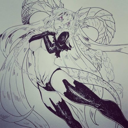 Тиамат фейт арт