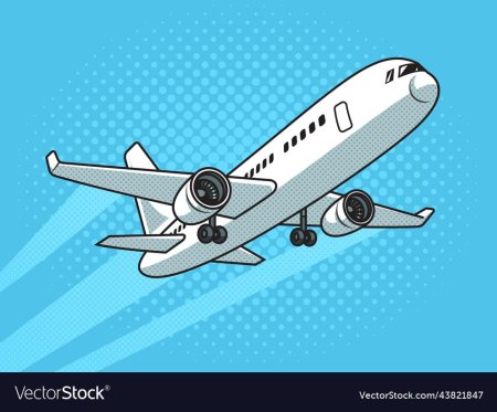 Поп арт самолет