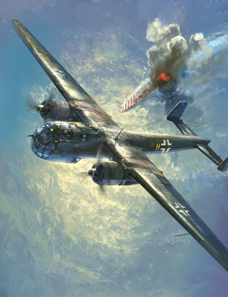 Хейнкель 177 бомбардировщик