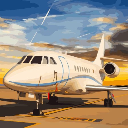 Самолет cessna citation jet