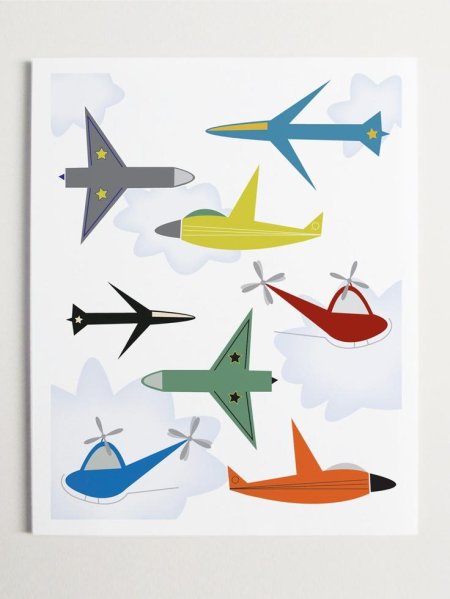 Рисунки самолет