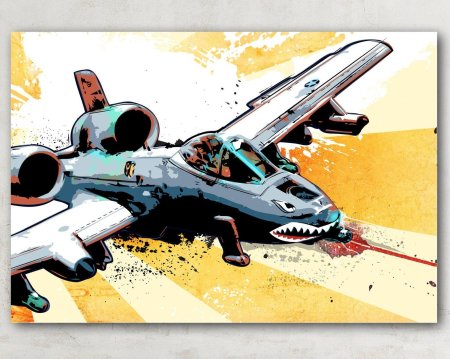Поп арт самолет