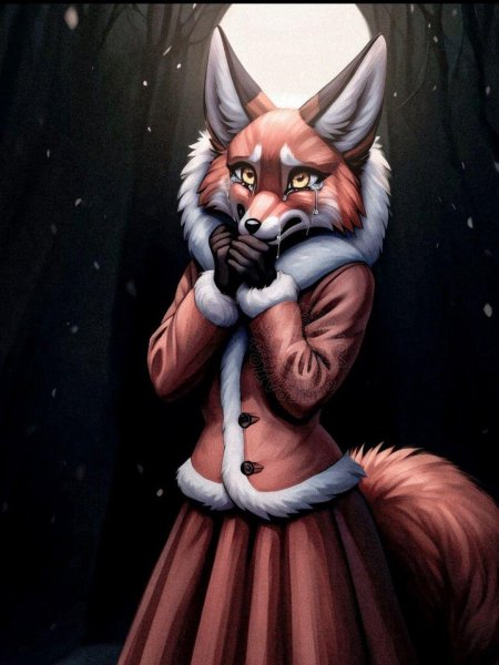 Лиса фурри арт
