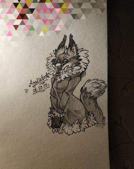 Фурри для срисовки