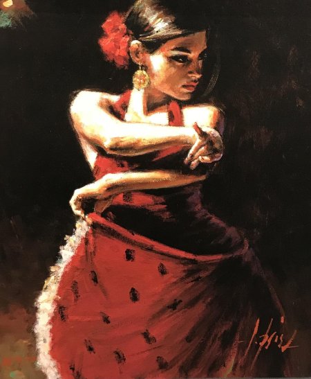 Фабиан перез танцовщица фламенко