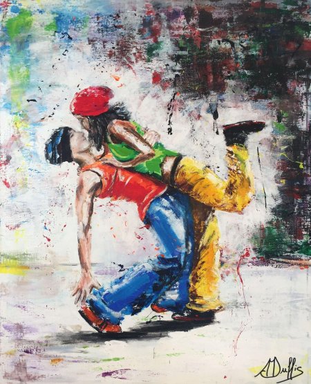 Танец в современной живописи