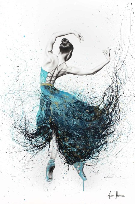 Танцовщица рисунок