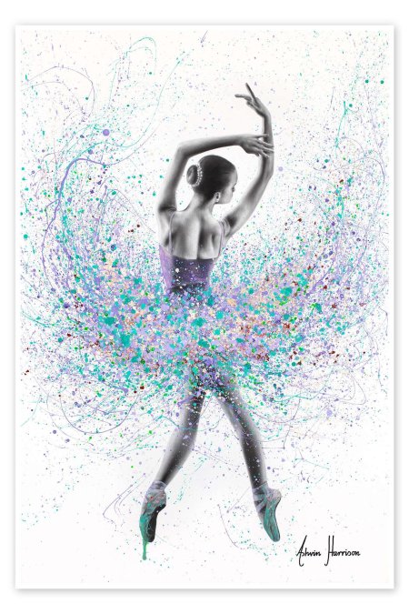 Картина на холсте балерина