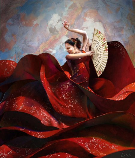 Испанский танец фламенко