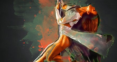 Девушка танец